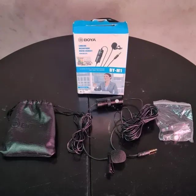 Microfone de Lapela Boya BY-M1 