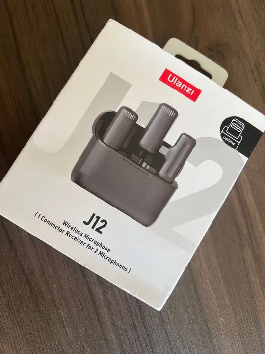 Microfone sem fio j12 ulanzi
