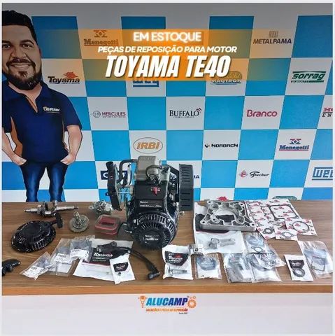 Peças originais Moror Toyama TE 40