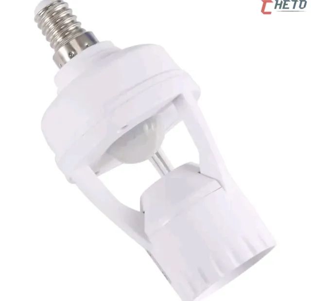 Sensor De Presença Com Fotocélula Para Lâmpada Soquete