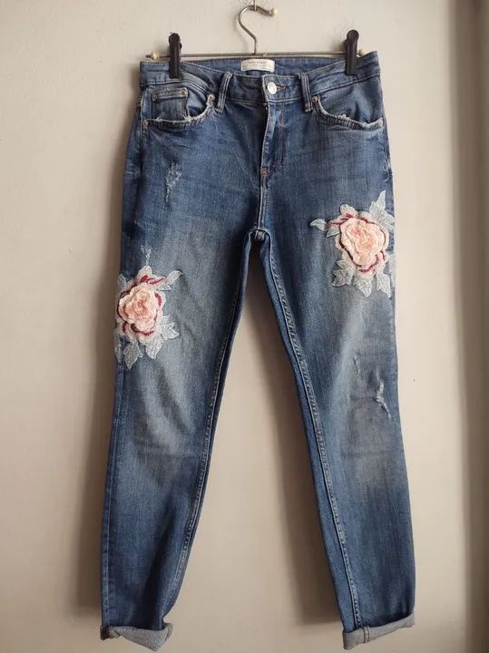 Calça Zara tamanho 36 jeans 