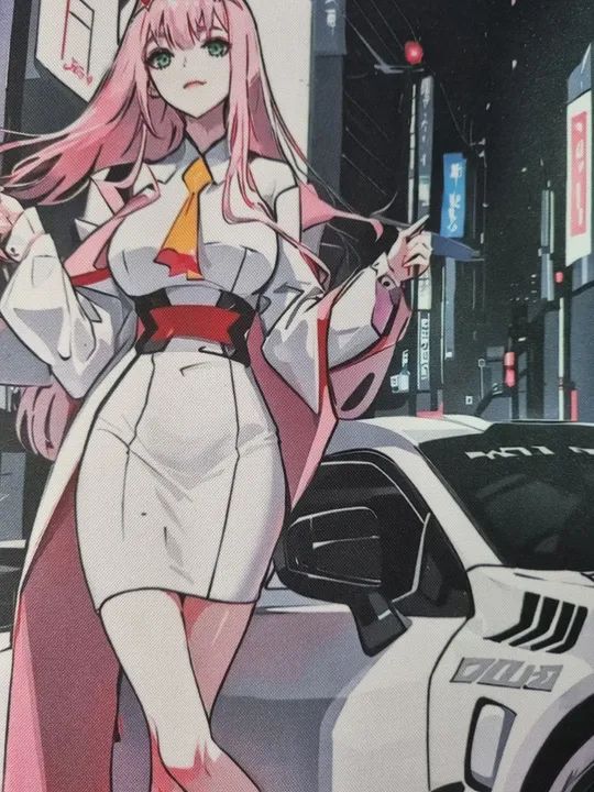 Mousepad Gamer Zero Two de Darling the Franxx - Foto 2