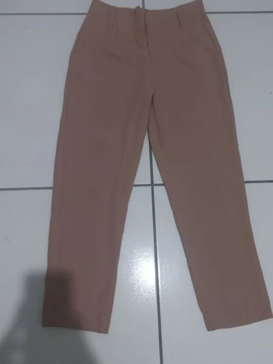 Calça Social Bege