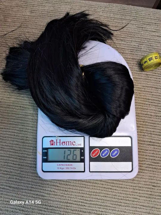 Cabelo fibra 3.0 premium 45cm 125g - Foto 2