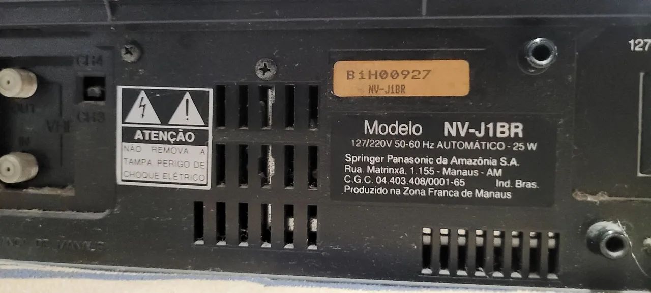 Vídeo Cassete Panasonic NV-J1BR - Foto 2