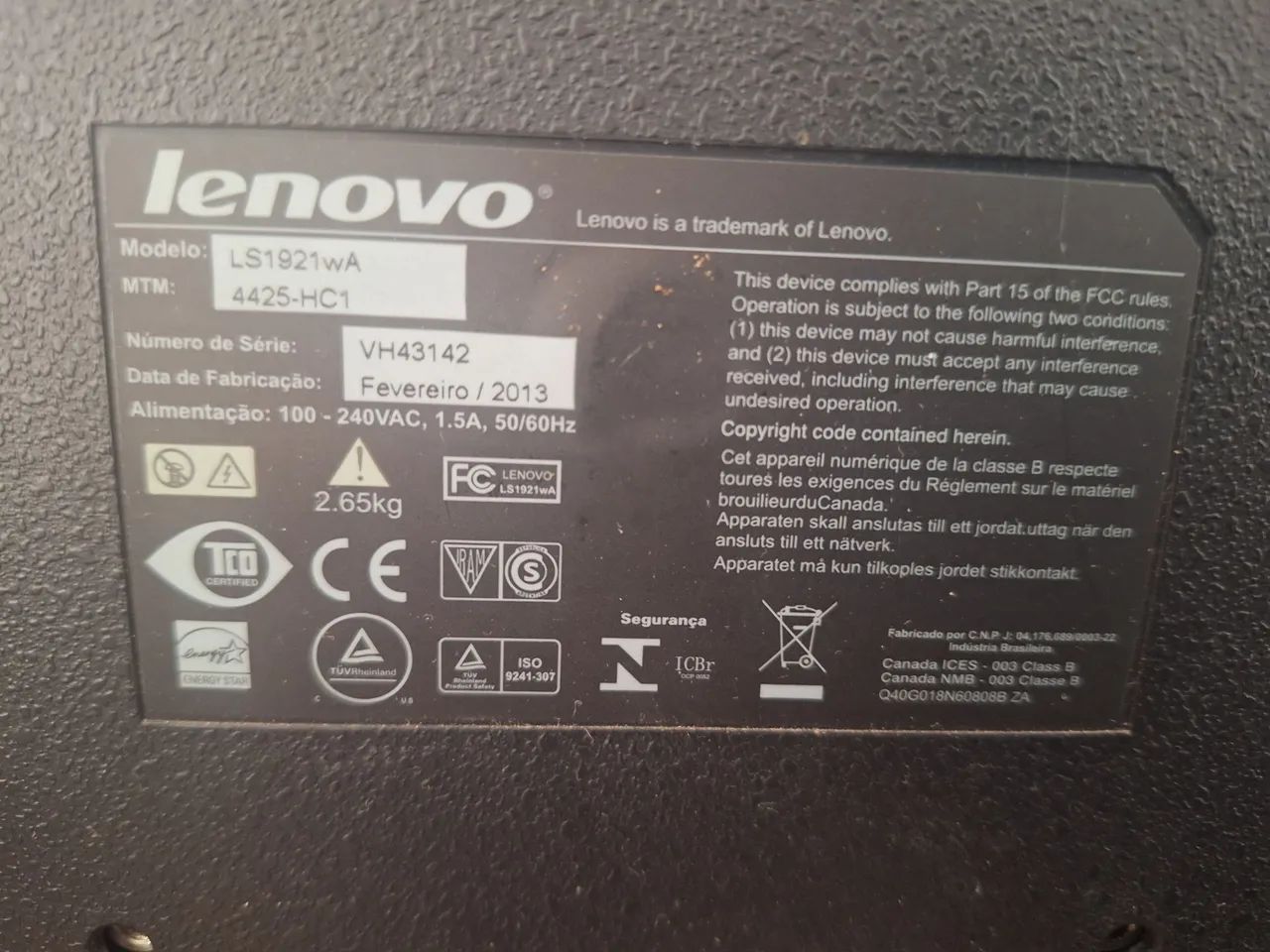 Monitor LCD com defeito - barato! - Foto 4