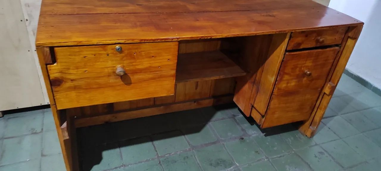 Balcão Escrivaninha de Madeira - Foto 3