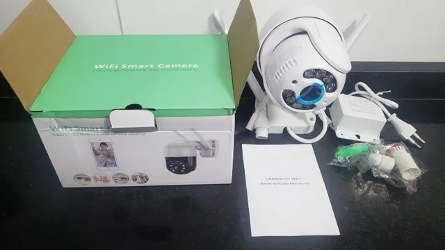 Câmera Wifi Externa Prova D'água