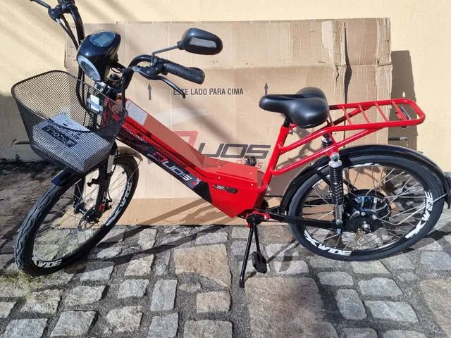 Bicicleta Elétrica Confort FULL 800W 48V 15Ah Cor Preta - Gran