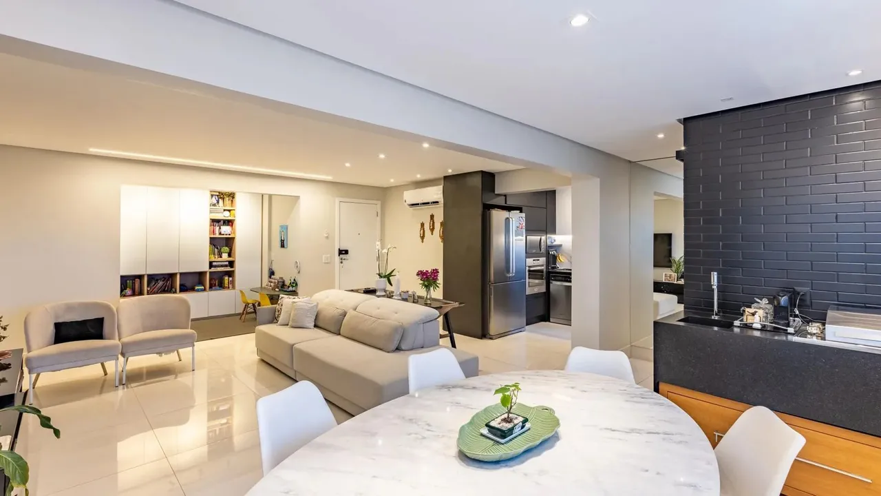 Apartamento a venda mobiliado, 3 suítes no Europark Ibirapuera, Park Lozandes