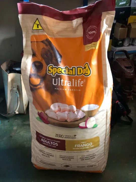 Ração Special Dog Ultralife para Cães Adultos - 15kg