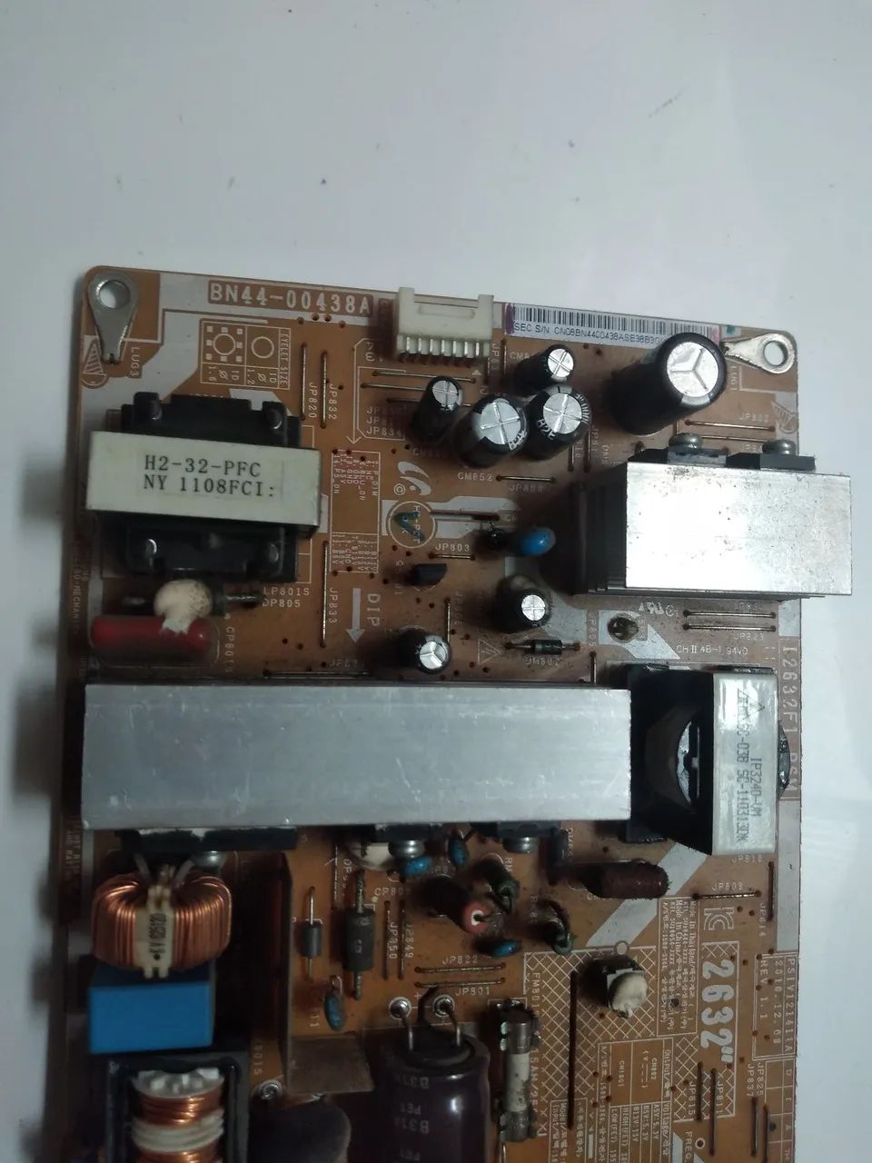Placa fonte da TV Samsung ln32d550k1g bn44-00438A funcionando - Foto 3