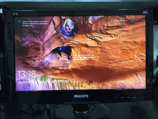 Monitor Philps 19 Polegadas 191EL2 - Loja Fisica teste retire pessoalmente 11 3242-6364
