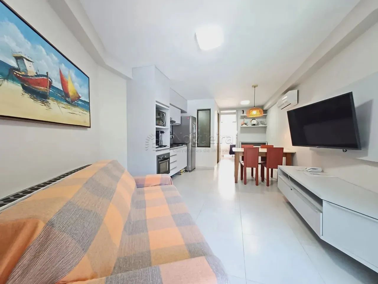 VENDA APARTAMENTO MOBILIADO NA BEIRA MAR DE TAMANDARÉ EM FRENTE AS PISCINAS NATUIRAIS DE C