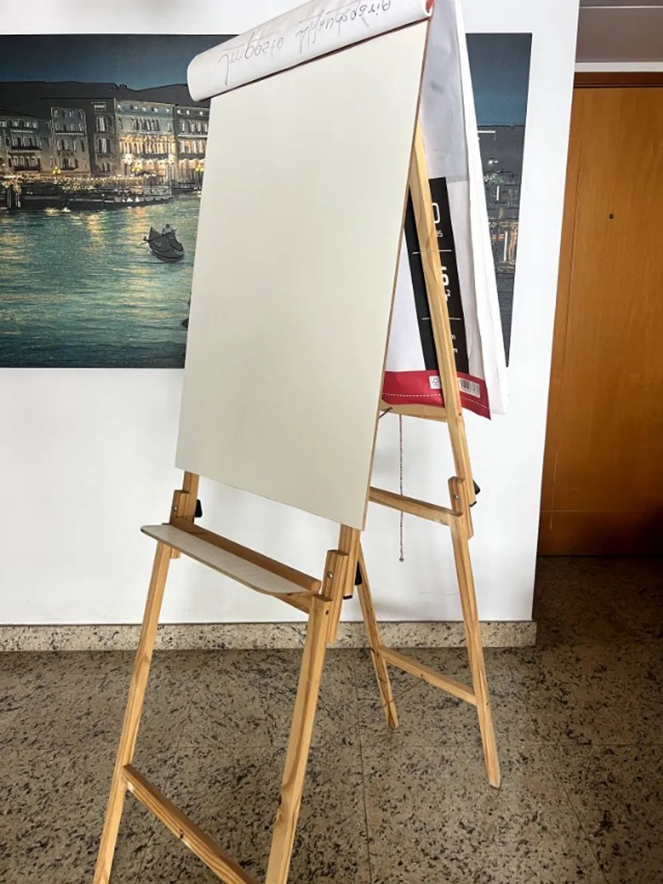 Lousa Quadro Branco Flip Chart 64872309909633120