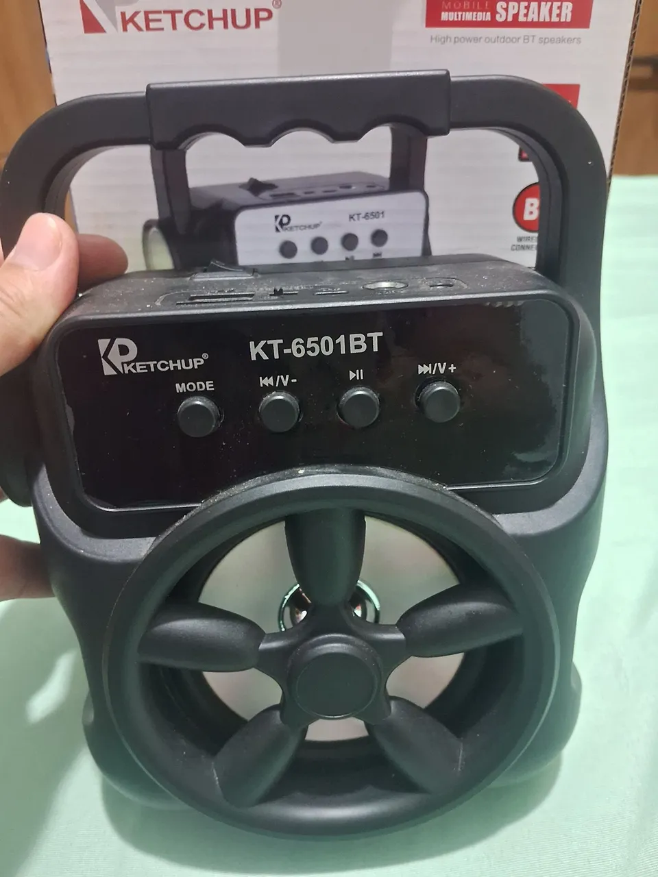 Caixa de Som Bluetooth Ketchup KT-6501BT