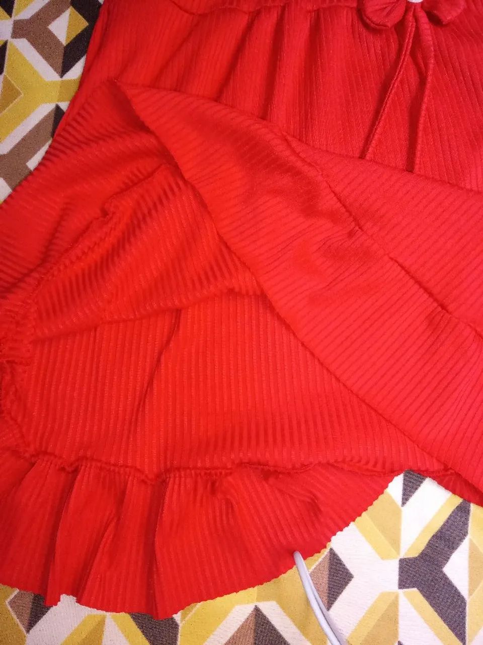 Vestido Infantil Vermelho - Foto 4