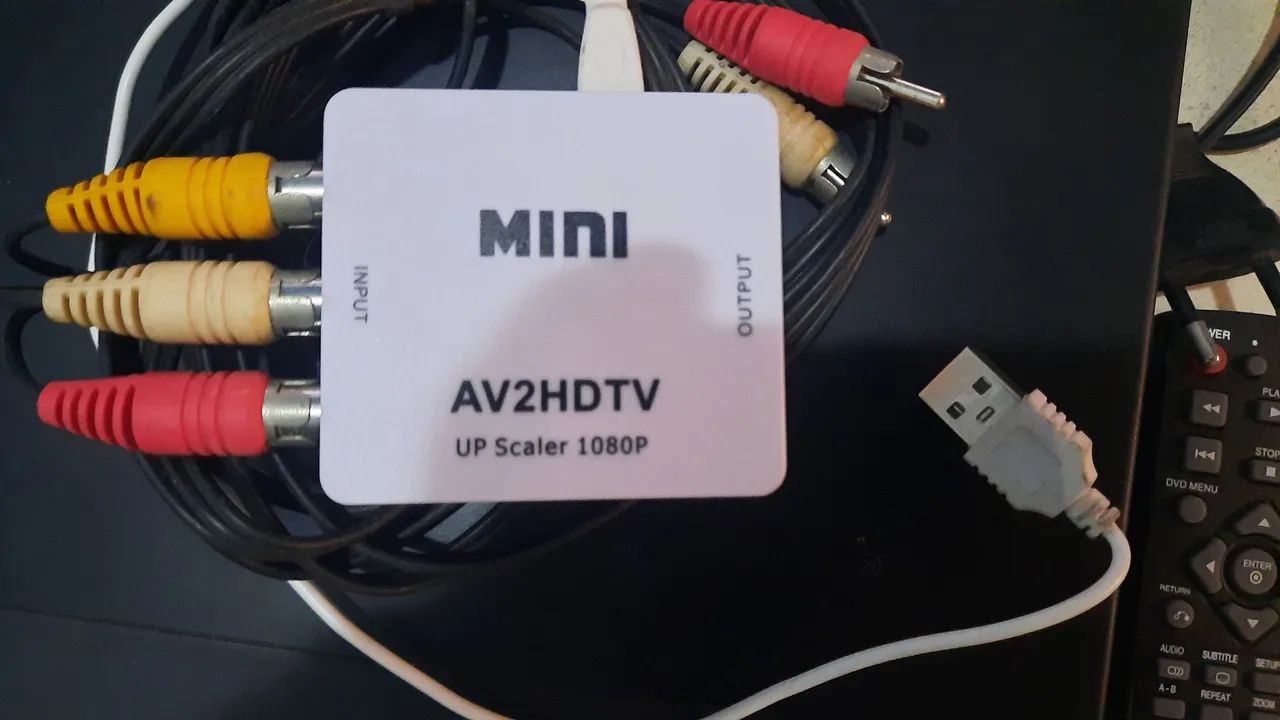 DVD Player LG DP132 com Conversor AV2HDTV - Foto 3