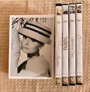 Box com 4 DVDs: Audrey Hepburn Collection (Com luva)
