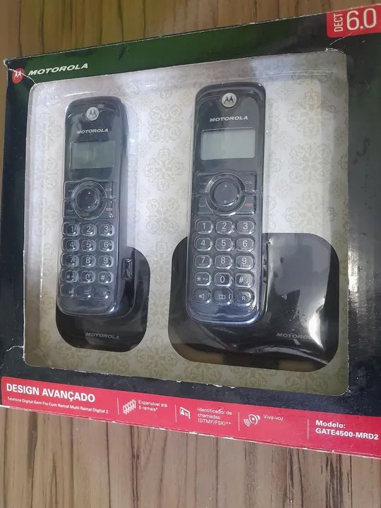 Telefone Motorola com um ramal 