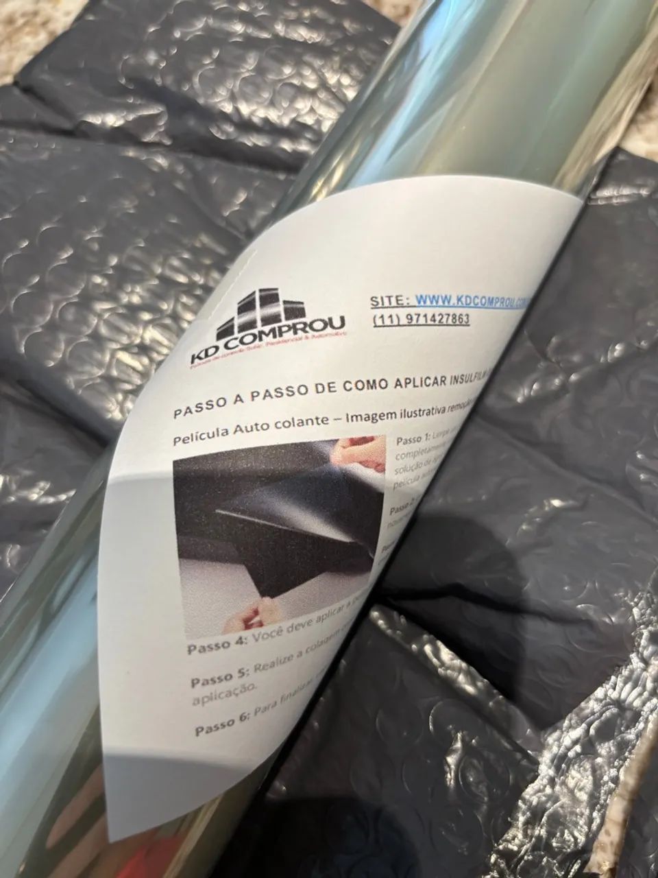 Película de proteção PS2000 transparente  - Foto 3