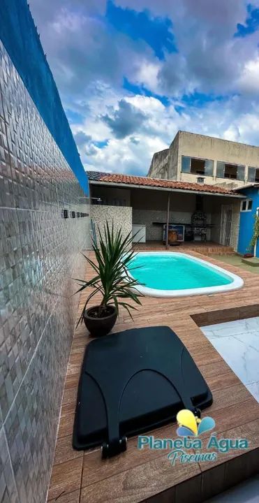 Piscina para área externa