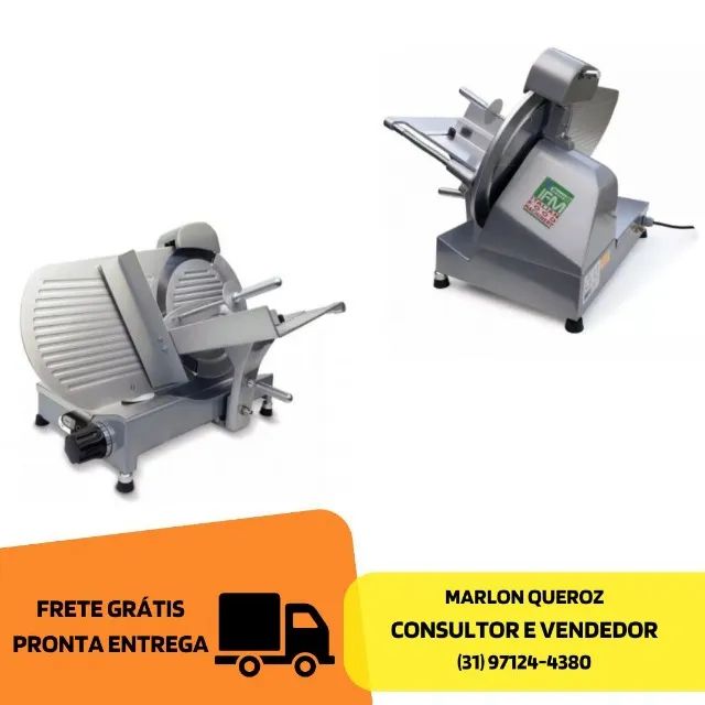 Cortador de Frios Semi-Automático Palladium 25CM Bivolt