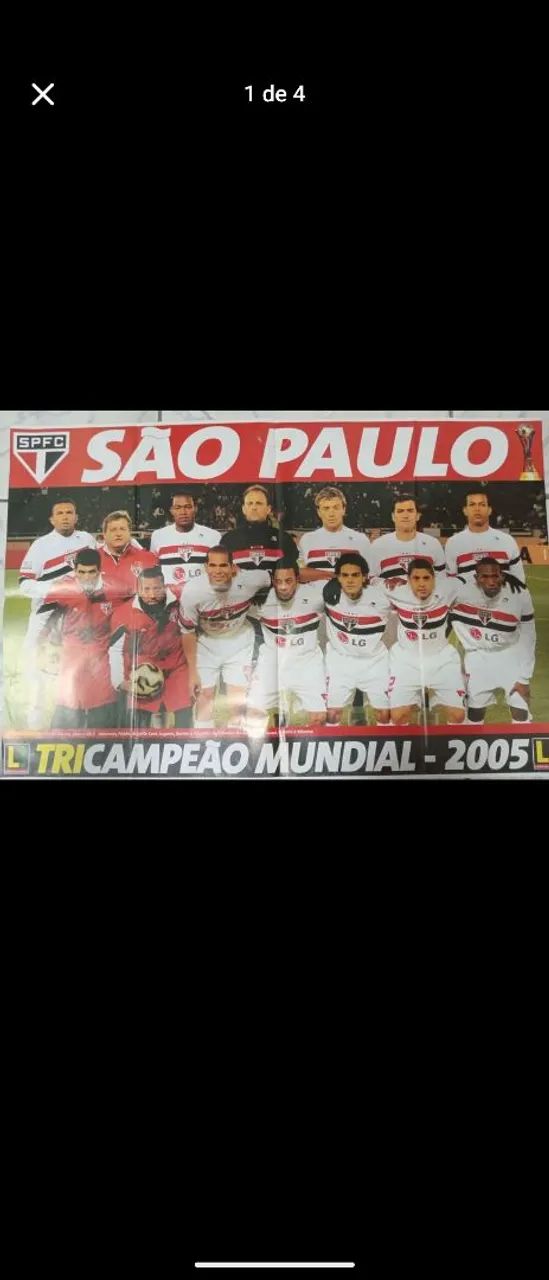 Poster Lance São Paulo Tri Campeão Mundial 2005 - Foto 2