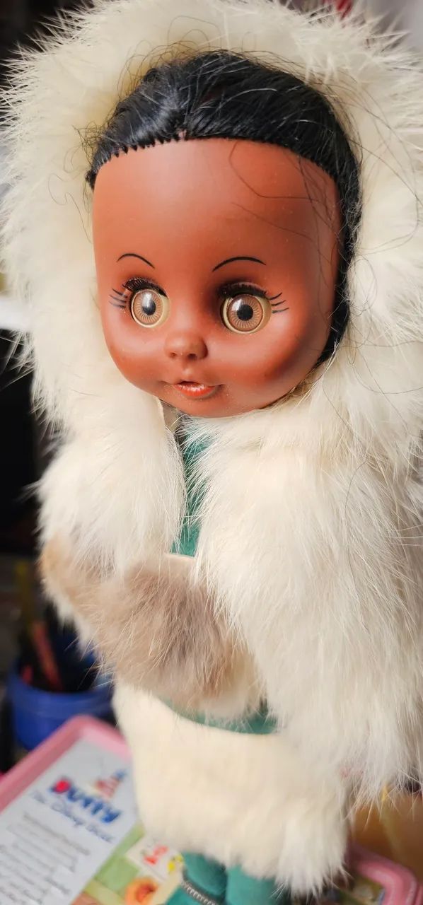 Boneca negra Índia Canada colecionável  - Foto 3