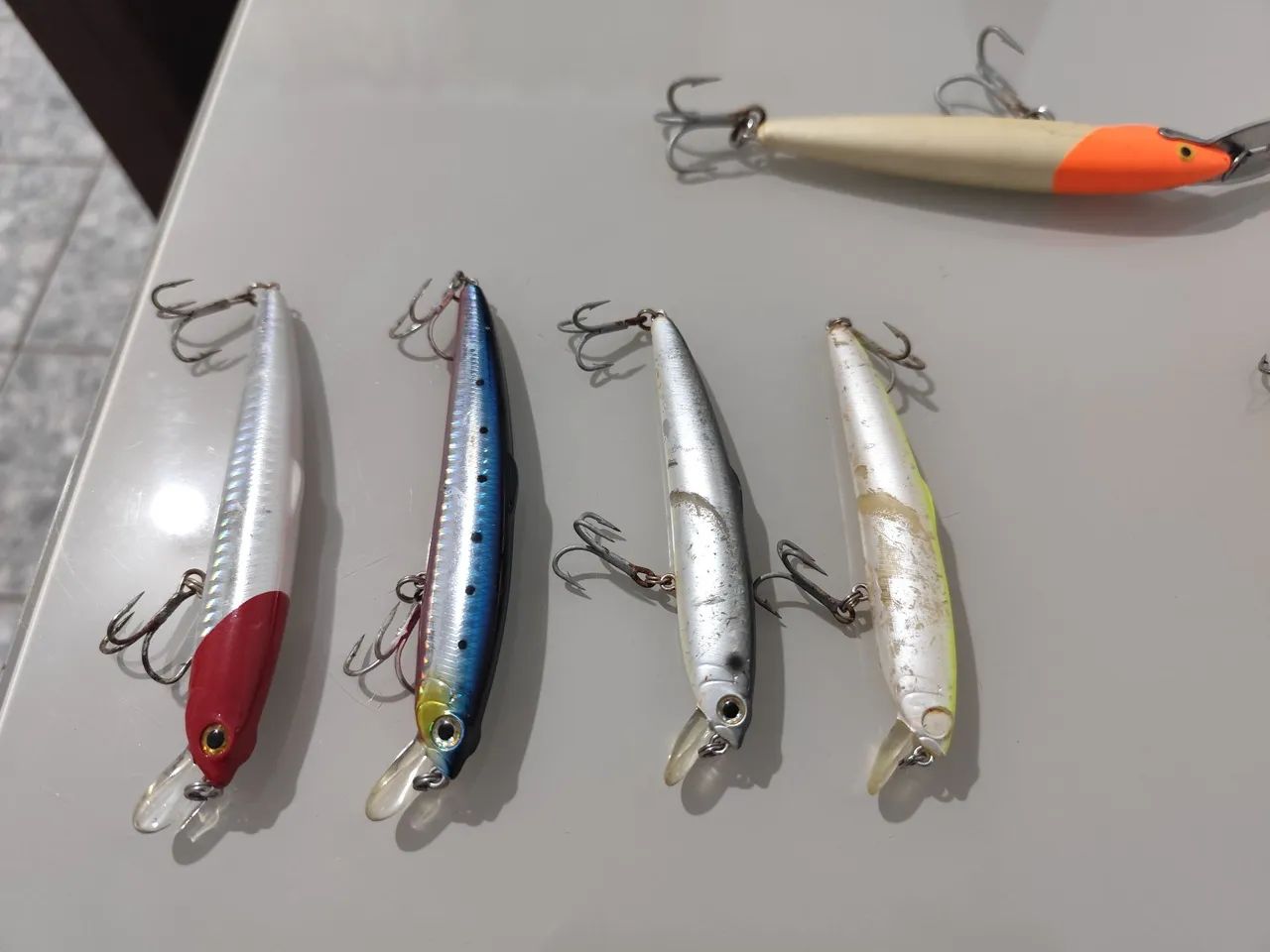 Iscas artificiais: SARUNAS, magnum e Nakamura 