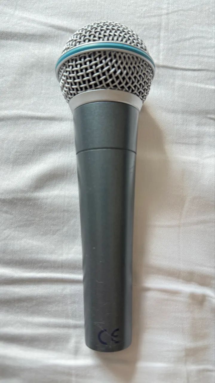 microfone dinâmico shure beta 58a supercardióide - Foto 3