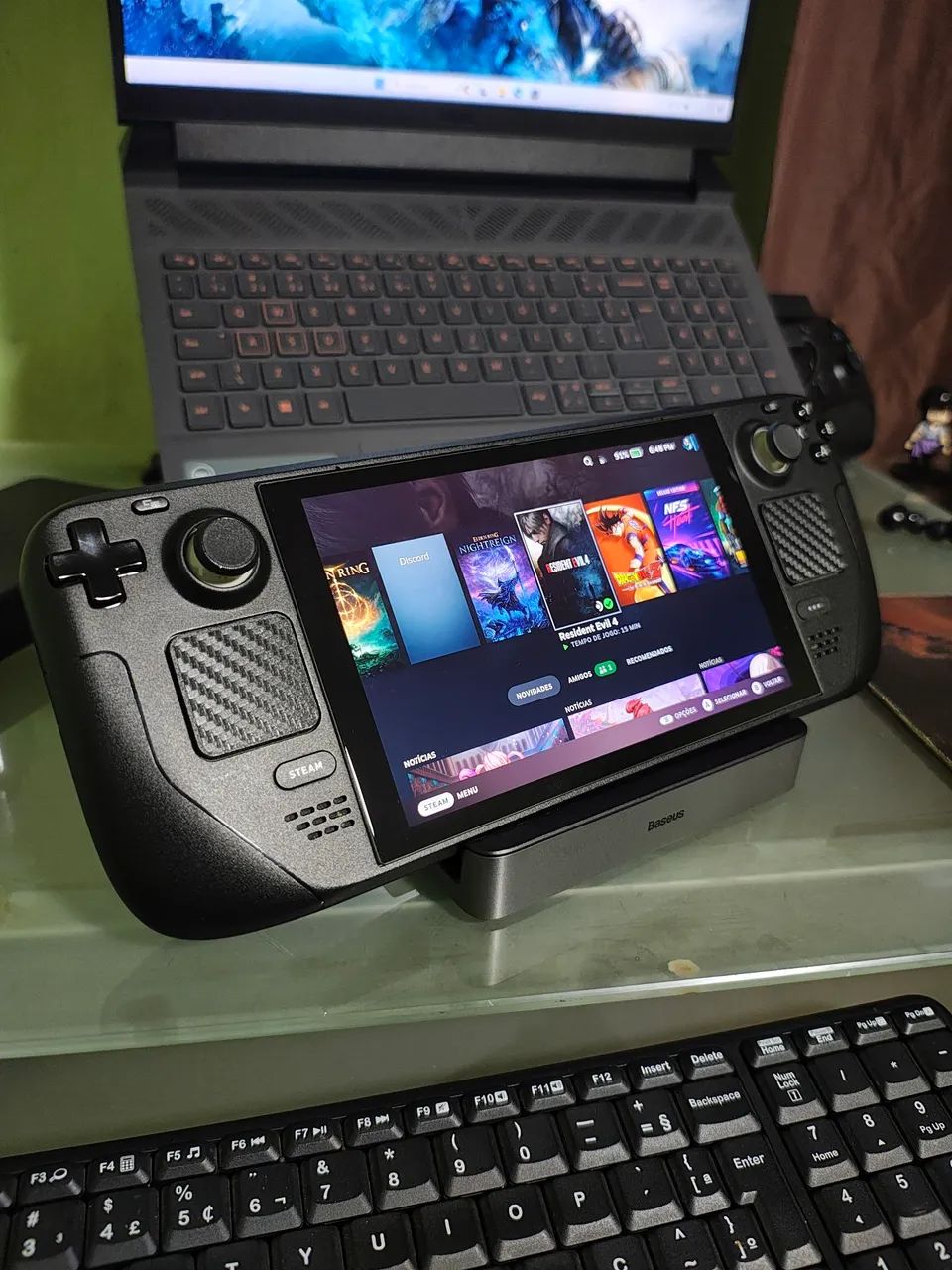 Steam deck 64gb+SD 512gb - Consoles de Vídeo Game - Parque Estrela