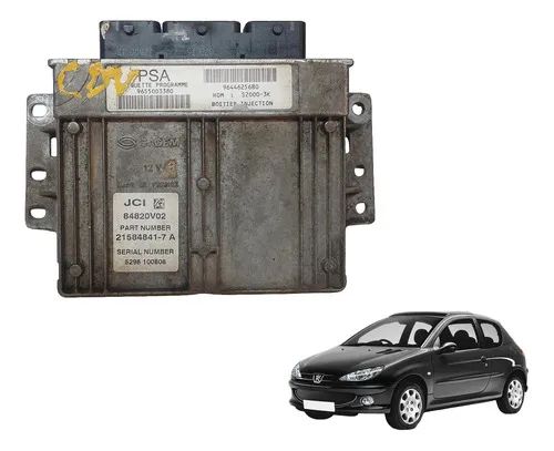 Módulo De Injeção Peugeot 206 1.4 8v Gasolina *0