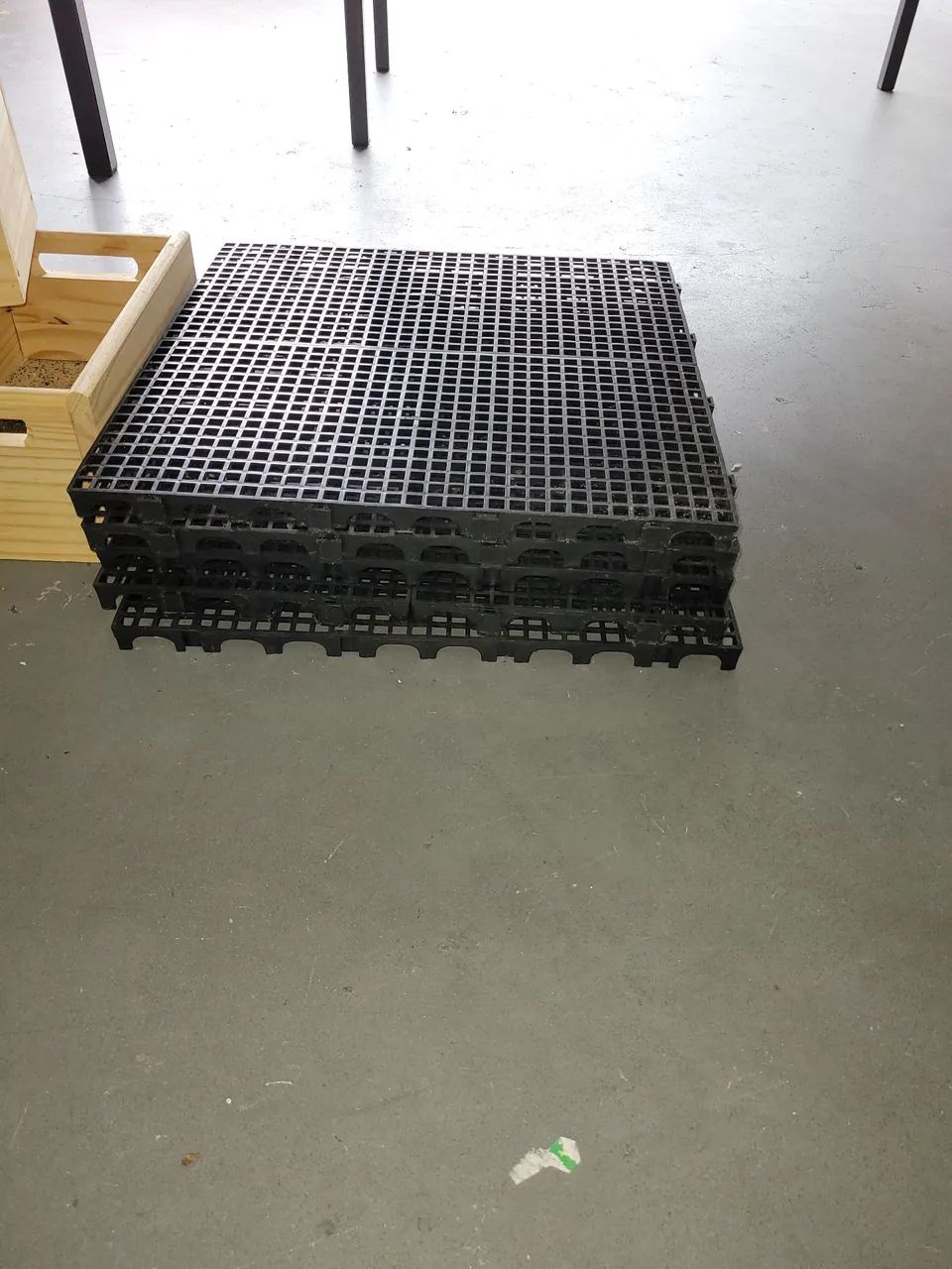 Jogo com 5 Grades de Piso Modular para Loja - Foto 4