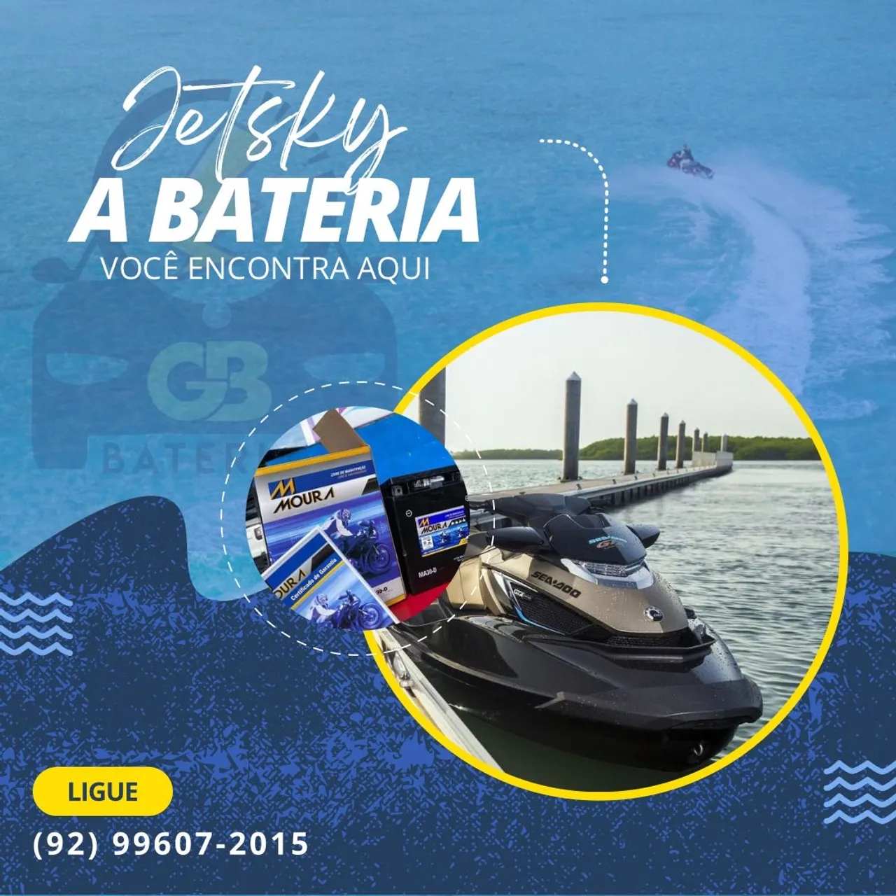 Baterias jetski a partir