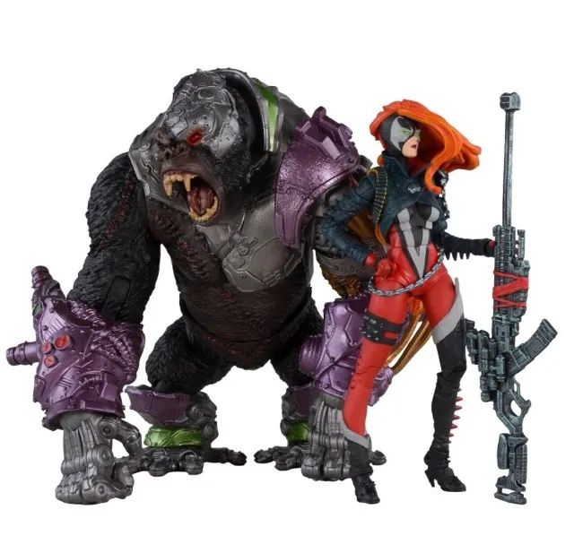 Mcfarlane Toys She-spawn & Cygor Gold Label 2pk - Foto 4