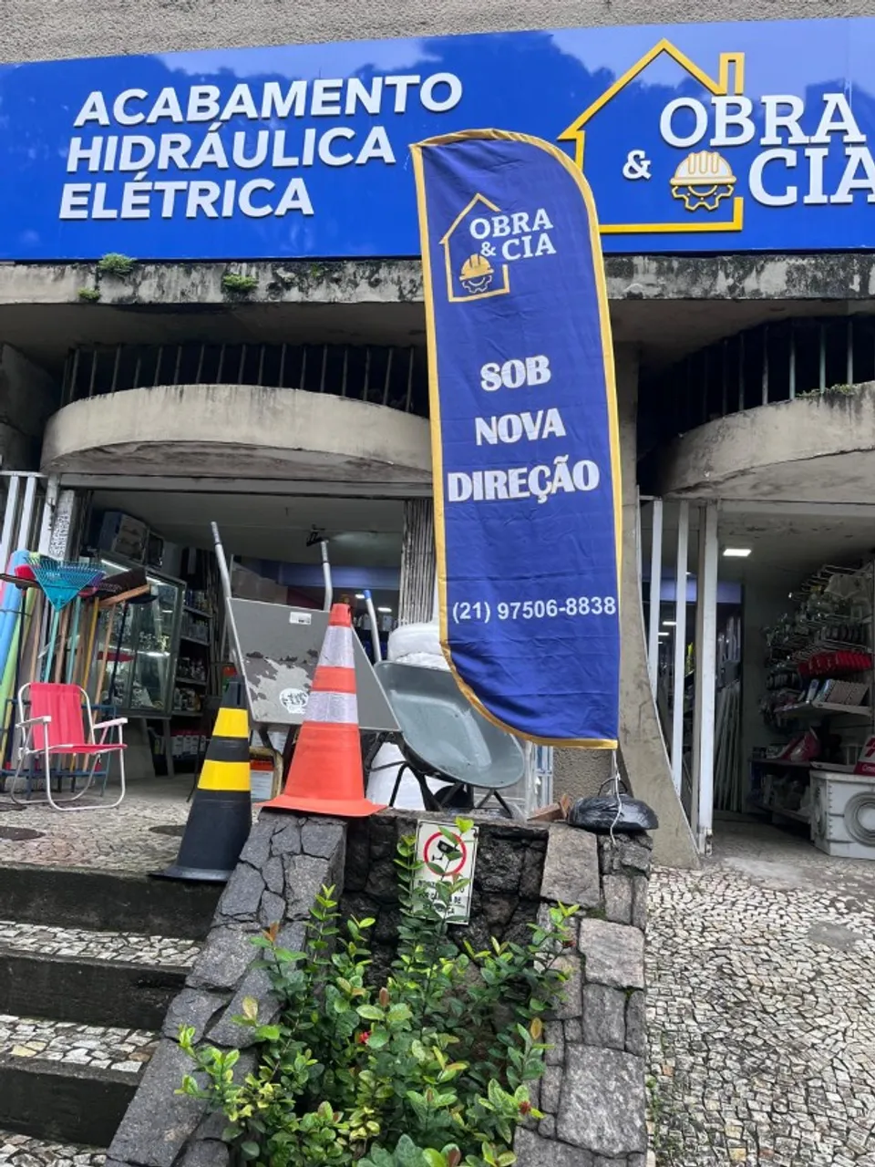 Balconista materiais de construção