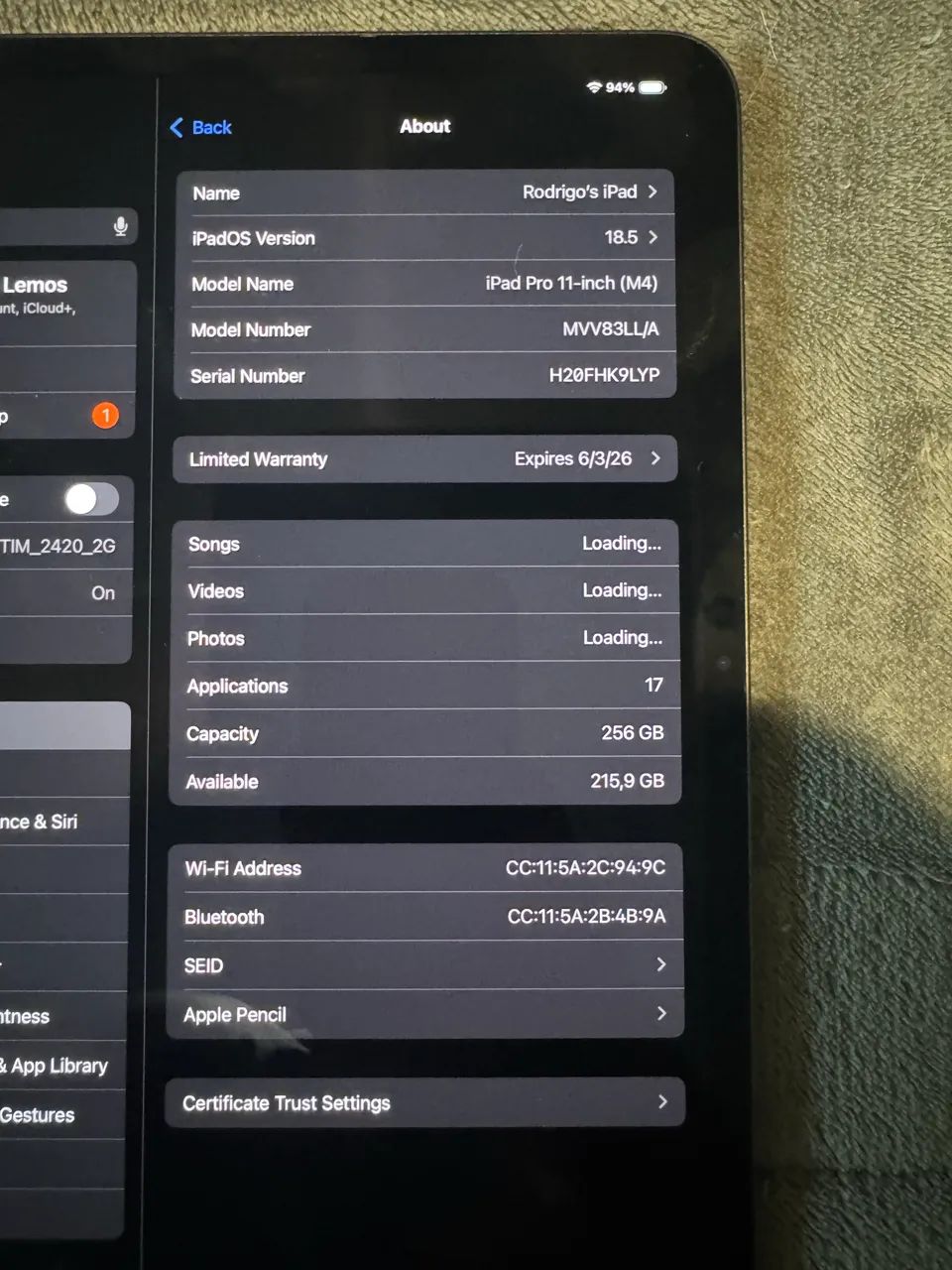 iPad Pro M4 11 polegadas - Foto 3