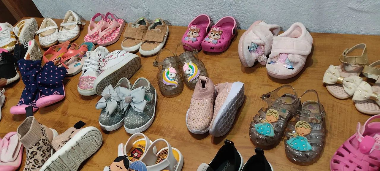 Lote calçados menina 18/20 *SOMENTE LOTE*  - Foto 6