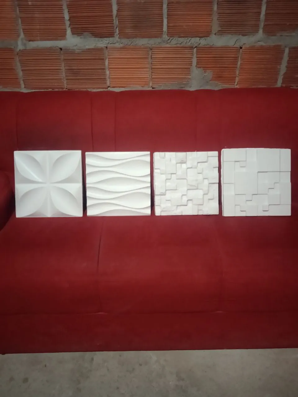 Painéis 3D Decorativos - Vários Modelos nós famicamos as placas de gesso 3D!