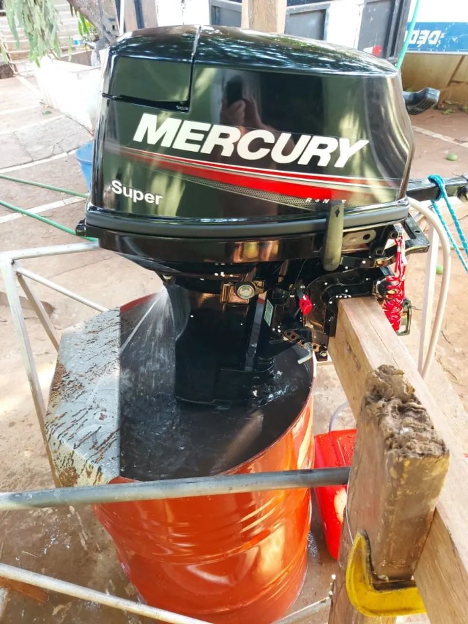 Barco 6m + Carreta 2021 + Motor Mercury 15/18HP 2022 + Elétrico-Pacote Pronto para Navegar - Foto 3