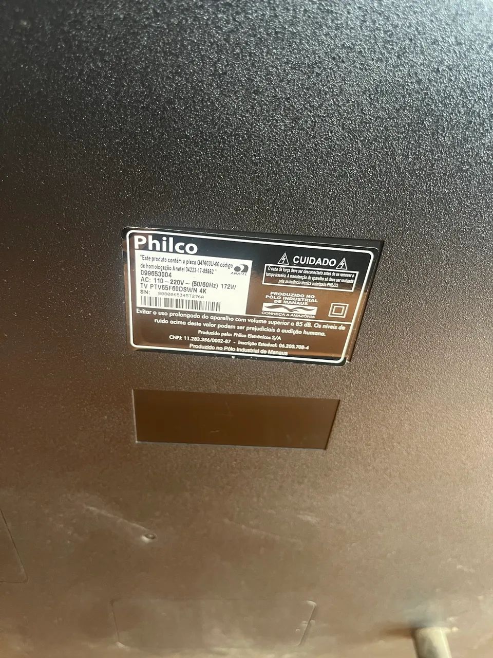 Tv 65 philco tela com defeito - Foto 2