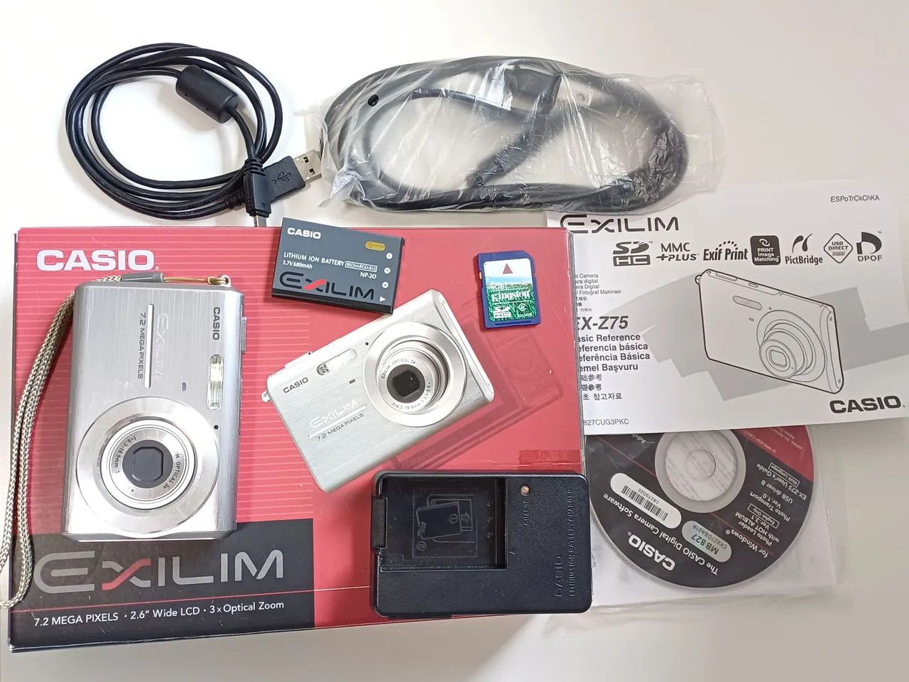 Câmera Digital Casio Exilim EX-Z75 7.2MP