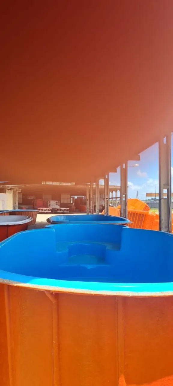 Tanque de Piscina em Fibra - Venda Imperdível