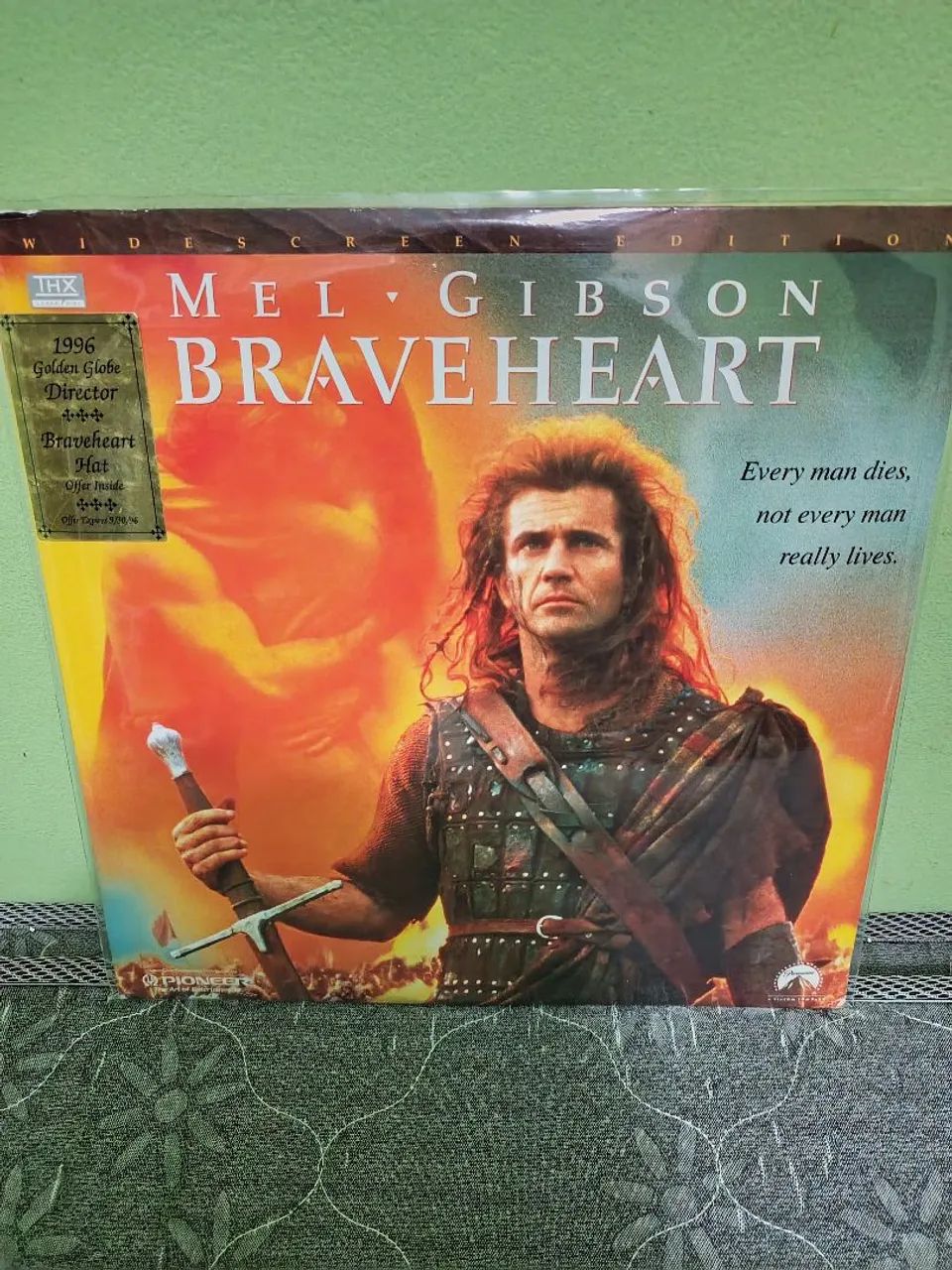 Laserdisc Coração Valente 