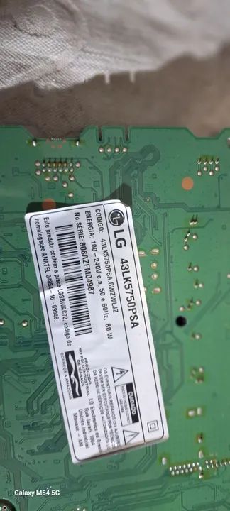 Placa Mãe LG 43LK5750PSA