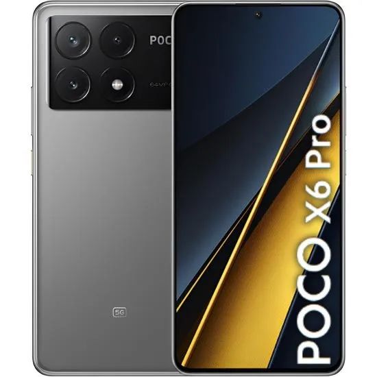 CELULAR POCO X6 PRO 5G 12RAM 512GB - Celulares e Smartphones