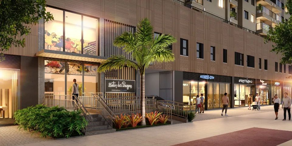 Studio no Centro do Rj em Condomínio estilo Resort e com um Mini Shopping  - Foto 2