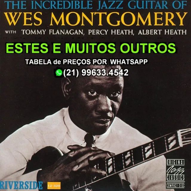 4 Cds Wes Montgomery -mais de 800 cds disponíveis - Foto 2