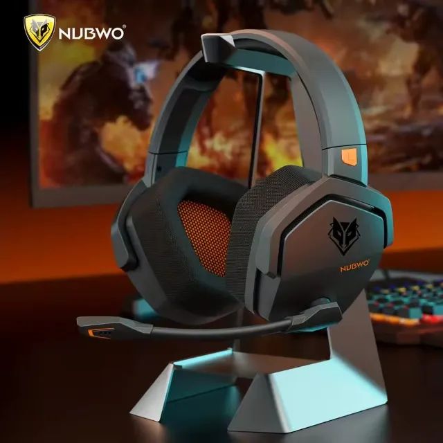 Fone de ouvido para jogos NUBWO G06 para PS5, PS4, XBOX, PC, Mac, 2,4 GHz  - Foto 4